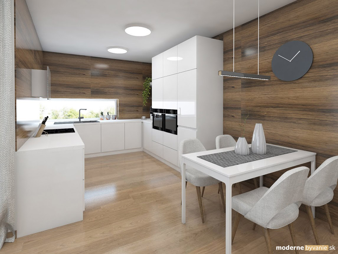 Návrh interiéru - Kuchyňa - Elegantný nadčasový interiér