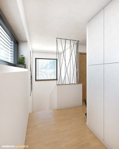 Návrh interiéru - Schody - Dizajn interiéru domu v Tatrách