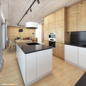 Návrh interiéru - Kuchyňa - Dizajn interiéru domu v Tatrách