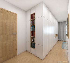 Návrh interiéru - Spálňa - Dizajn interiéru domu v Tatrách